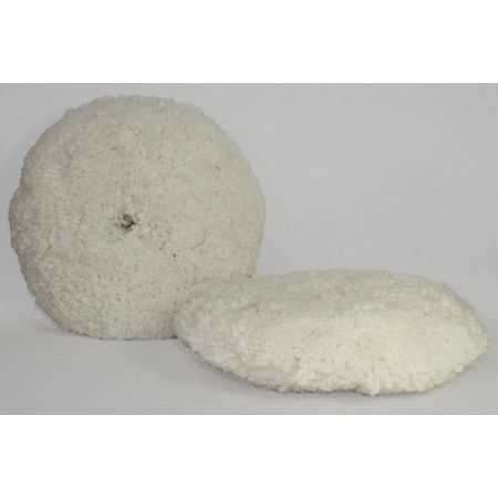 Hti Hi-Buff Double Sided Wool Compound Pad - 8" HB 777